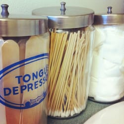 Kane Maile DO - Just took an artistic photo of the tongue depressors, swabs and q-tips. Why not?