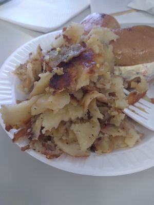 Photo of Vic's Bagels - Bethlehem, PA, US. The potatoes are good!