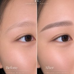 Ye Permanent Makeup Studio - Natural, beautifully finished eyebrows.