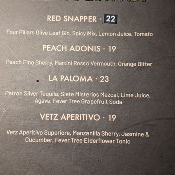 Maybe Sammy - New menu - Cocktail Bars Near Me - The Rocks, NSW