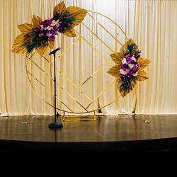 T & L Event Center - Main stage decoration