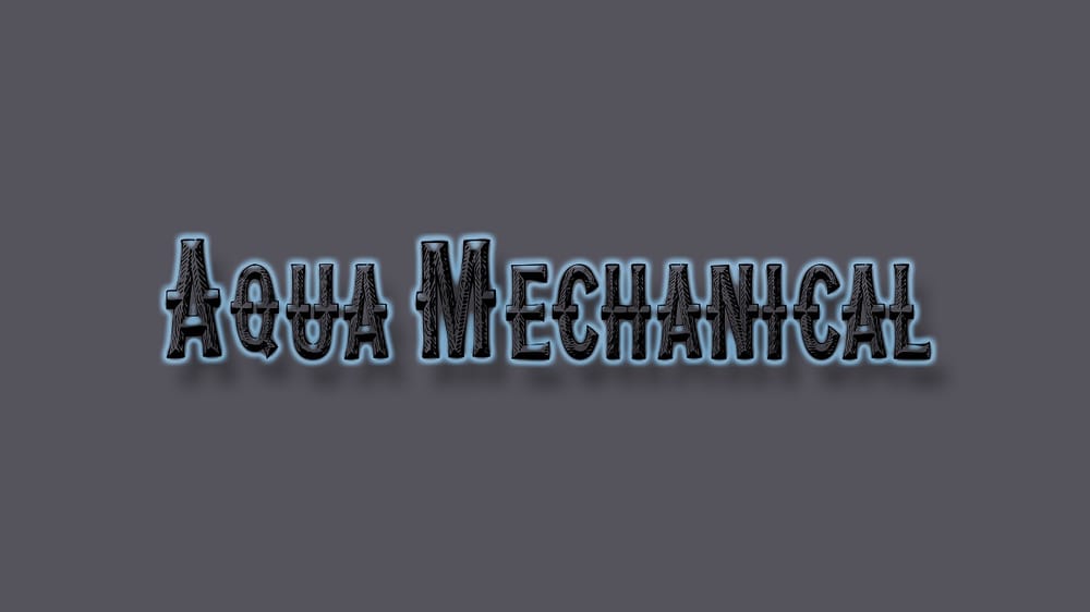 Slide of Aqua Mechanical Co