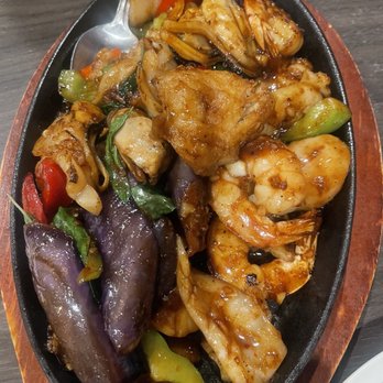 Bua Thai Kitchen - Seafood eggplant - Thai Near Me - Albany, California Bua Thai Kitchen - Seafood eggplant - Thai Near Me - Albany, California