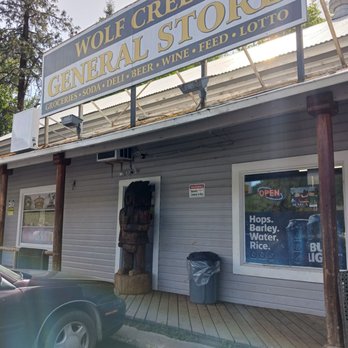 Wolf Creek General Store - the front of the store - Grocery Near Me - Wolf Creek, Oregon Wolf Creek General Store - the front of the store - Grocery Near Me - Wolf Creek, Oregon