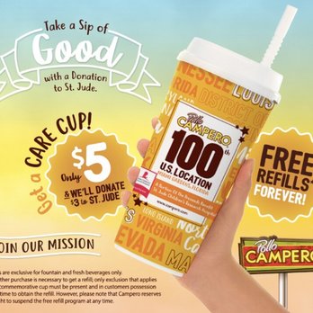 Pollo Campero - $5 for a cup for free refills forever. - Chicken Shop Near Me - New York, New York