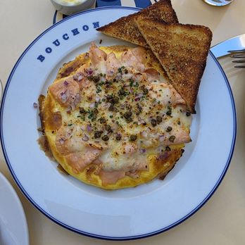 Bouchon - Salmon egg scrambled special - French Near Me - Las Vegas, Nevada Bouchon - Salmon egg scrambled special - French Near Me - Las Vegas, Nevada