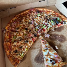 a whole pizza in a box a whole pizza in a box