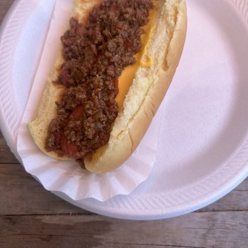 Chester's Pit Stop - a hot dog on a paper plate - Hot Dogs Near Me - Pawleys Island, South Carolina Chester's Pit Stop - a hot dog on a paper plate - Hot Dogs Near Me - Pawleys Island, South Carolina