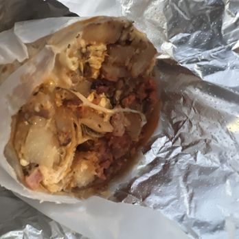 Master’s Donuts 909 - The Loaded burrito so Much flavor and goodness! - Donuts Near Me - Fontana, California