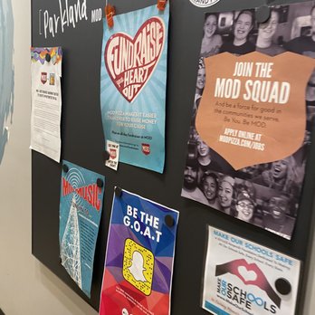 MOD Pizza - community board - Fast Food Near Me - Parkland, Florida