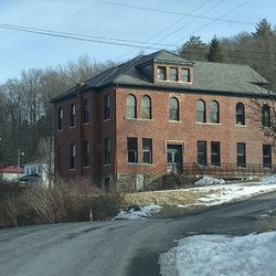 Douglas Falls - Former engineering building for mining business near Thomas WV