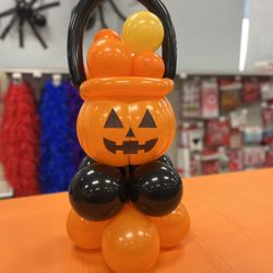 Party Mart - jack o lantern balloon center piece
