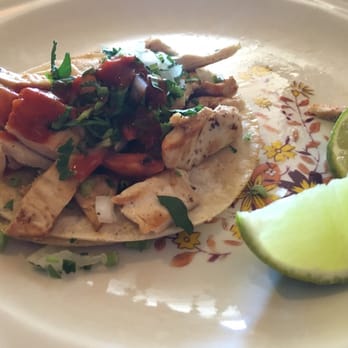 Flamingo's - Taco with chicken - Mexican Near Me - San Jose, California