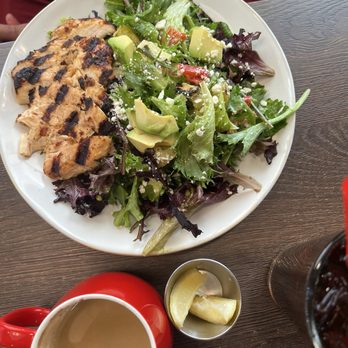 Red Maple - Chicken Harissa Lime Grilled Chicken Salad - Cafes Near Me - Los Angeles, California Red Maple - Chicken Harissa Lime Grilled Chicken Salad - Cafes Near Me - Los Angeles, California