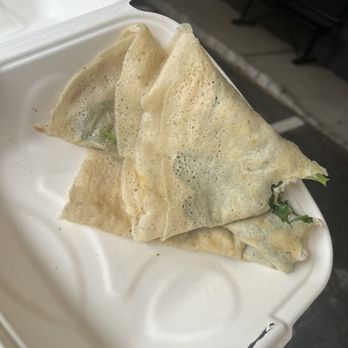 La Fontaine Cafe - Spinach & White Cheese Crepe- Savory - Cafes Near Me - Montclair, New Jersey La Fontaine Cafe - Spinach & White Cheese Crepe- Savory - Cafes Near Me - Montclair, New Jersey