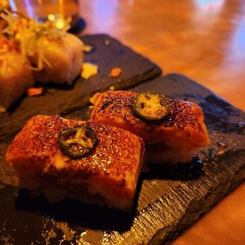 Budonoki - Wonderful Pressed King Salmon - Izakaya Near Me - Los Angeles, California