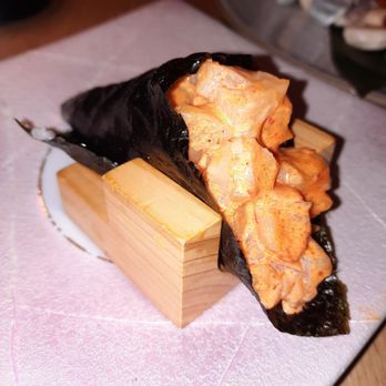 Katami - Hand roll (scallop) - Sushi Bars Near Me - Houston, Texas