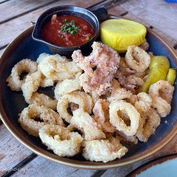Coast - Calamari, compliments of the Chef ‍ - New American Near Me - Amelia Island, Florida