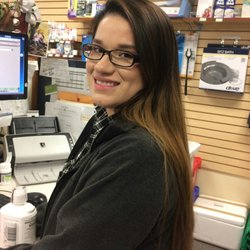 Fitchburg Family Pharmacy - Mariana, working hard to get your prescriptions filled accurately and efficiently.