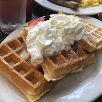 The Hideout Kitchen - belgian waffle $8.95 - New American Near Me - Lafayette, California The Hideout Kitchen - belgian waffle $8.95 - New American Near Me - Lafayette, California