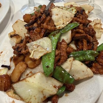 Far East Restaurant - Yi Shia g Pork (subbed Cabbage & Snow Peas for Green & Red Peppers). - Chinese Near Me - Rockville, Maryland Far East Restaurant - Yi Shia g Pork (subbed Cabbage & Snow Peas for Green & Red Peppers). - Chinese Near Me - Rockville, Maryland