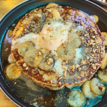 Pradera Brunch - Bananas Foster pancakes - Breakfast & Brunch Near Me - Baldwin Park, California