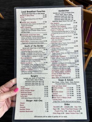 Menu photo 2 The Breakfast Club Seaside, CA