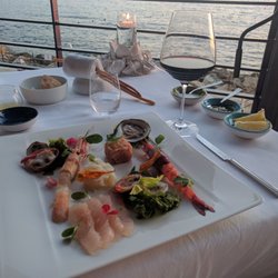 Maxi - Raw Fish plate - really really good