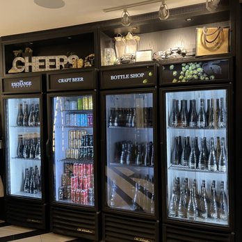 The Exchange Brewery - Beer fridge. - Breweries Near Me - Niagara-on-the-Lake, Ontario The Exchange Brewery - Beer fridge. - Breweries Near Me - Niagara-on-the-Lake, Ontario