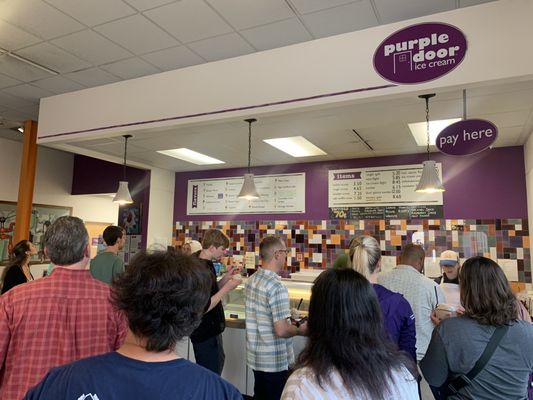 Purple Door Ice Cream by null