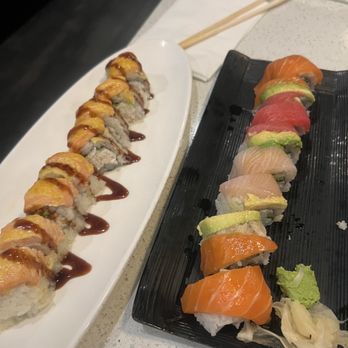 Han Korean BBQ House - Baked Salmon Roll / Rainbow Roll - Korean Near Me - Burbank, California Han Korean BBQ House - Baked Salmon Roll / Rainbow Roll - Korean Near Me - Burbank, California