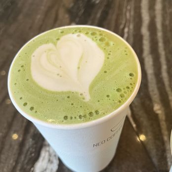 NEO COFFEE BAR KING X SPADINA - Genmaicha latte - Coffee & Tea Near Me - Toronto, Ontario NEO COFFEE BAR KING X SPADINA - Genmaicha latte - Coffee & Tea Near Me - Toronto, Ontario