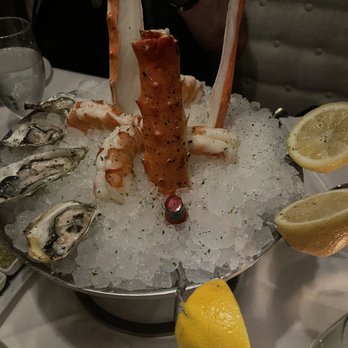 Steak 48 - Small seafood tower for 3 people crab legs, oysters and shrimp - Steakhouses Near Me - Beverly Hills, California Steak 48 - Small seafood tower for 3 people crab legs, oysters and shrimp - Steakhouses Near Me - Beverly Hills, California
