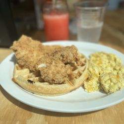 Mudhook - My chicken and waffles but you must order the eggs with cheese!