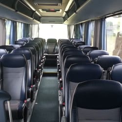 Pegasus Coaches - The inside of one of the Pegasus Coaches fleet