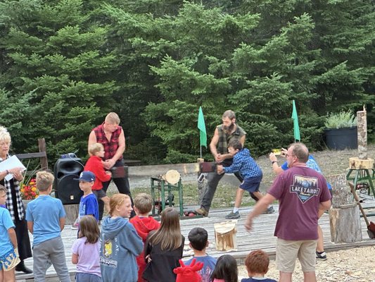 Timber Tina's Great Maine Lumberjack Show by null