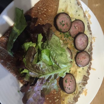 Galette Café - Chitterling sausage crepe - amazing - Creperies Near Me - Paris, 75 Galette Café - Chitterling sausage crepe - amazing - Creperies Near Me - Paris, 75