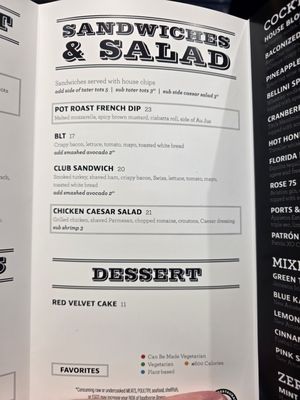 Menu photo 4 Liquid Provisions Tampa, FL
