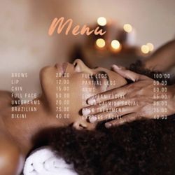 BeYOUtifully Bare - List of services!