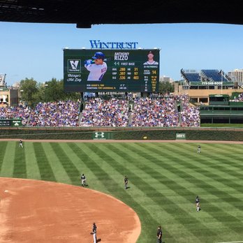 Wrigley Field - Awesome view! - Stadiums & Arenas Near Me - Chicago, Illinois