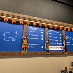 Barbecue - Current menu 10/19