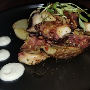 La Villa - Pulpo a la gallega (Galician style octopus - Tapas Bars Near Me - Fort Lauderdale, Florida La Villa - Pulpo a la gallega (Galician style octopus - Tapas Bars Near Me - Fort Lauderdale, Florida