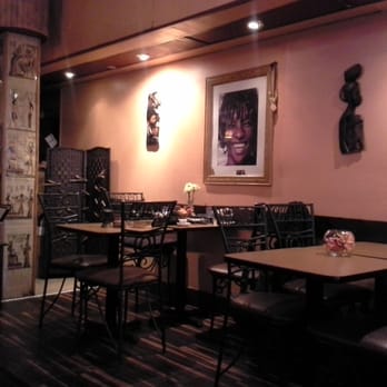African Palace - dim interior - Ethiopian Near Me - Toronto, Ontario
