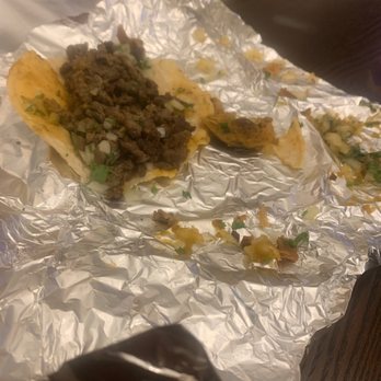 Tacos El Tio - Asada Taco WITH Salsa when it was clearly ordered and repeated to the intercom person - Tacos Near Me - Gardena, California Tacos El Tio - Asada Taco WITH Salsa when it was clearly ordered and repeated to the intercom person - Tacos Near Me - Gardena, California