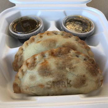 The Empanada Factory - Spicy steak empanadas with chimichurri sauce - Argentine Near Me - Los Angeles, California The Empanada Factory - Spicy steak empanadas with chimichurri sauce - Argentine Near Me - Los Angeles, California