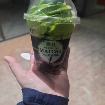 Premium Matcha Cafe Maiko - "Maiko Special," before the long walk back to the hotel... prior to it starting to melt..lol - Ice Cream & Frozen Yogurt Near Me - Tempe, Arizona Premium Matcha Cafe Maiko - "Maiko Special," before the long walk back to the hotel... prior to it starting to melt..lol - Ice Cream & Frozen Yogurt Near Me - Tempe, Arizona
