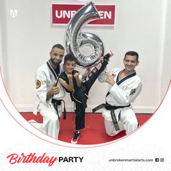 Unbroken Martial Arts - Birthday Parties