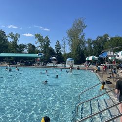 Millburn Township Swimming Pool - Main pool. Kid pool in the back