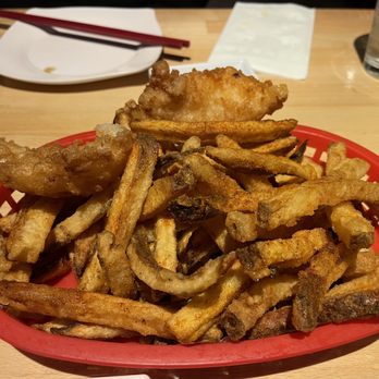 Jensai Sushi - Fish and chips!! Amazing!!!! - Sushi Bars Near Me - Sacramento, California
