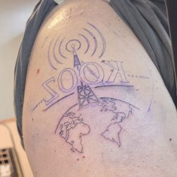 The stencil placement was perfect.